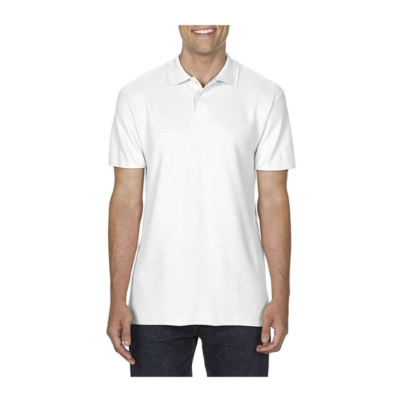 SOFTSTYLE® POLO PRO DOSPĚLÉ S DVOJITÝM PIQUÉ