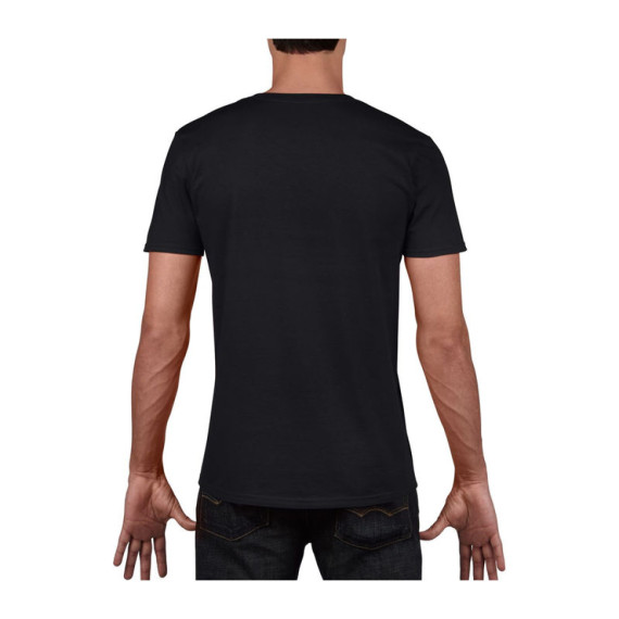 SOFTSTYLE® tričko pro dospělé s véčkovým výstřihem