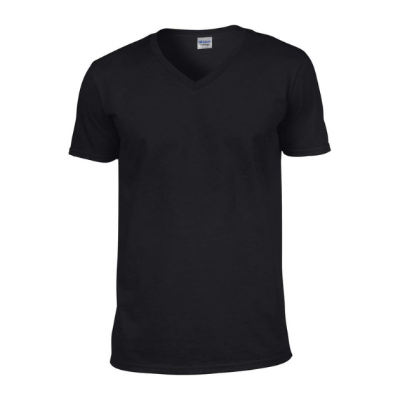 SOFTSTYLE® tričko pro dospělé s véčkovým výstřihem