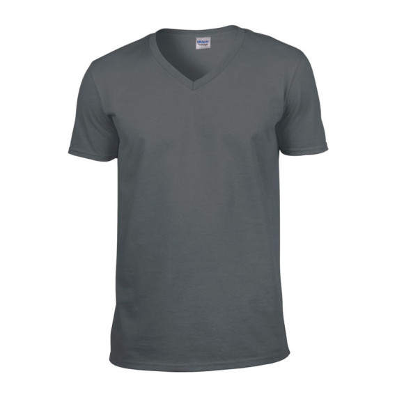 SOFTSTYLE® tričko pro dospělé s véčkovým výstřihem