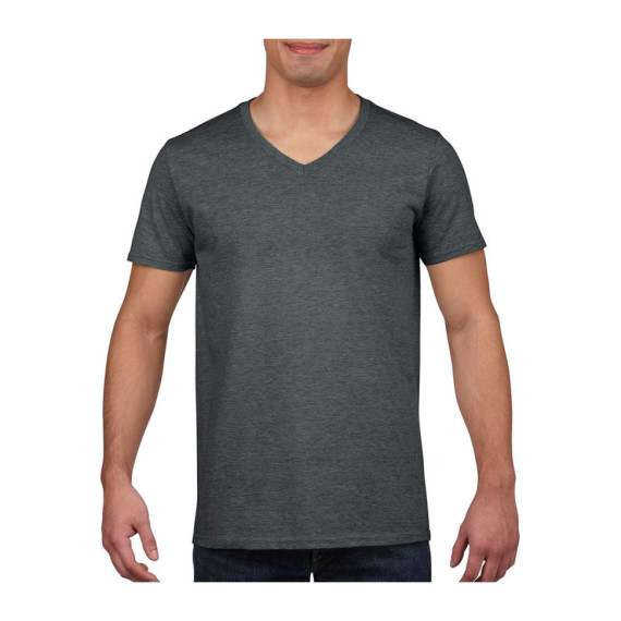 SOFTSTYLE® tričko pro dospělé s véčkovým výstřihem