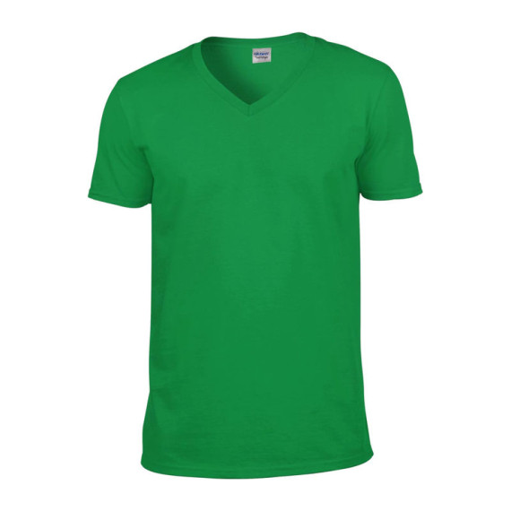 SOFTSTYLE® tričko pro dospělé s véčkovým výstřihem