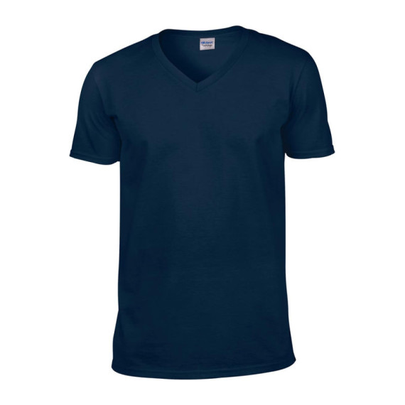 SOFTSTYLE® tričko pro dospělé s véčkovým výstřihem