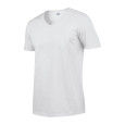 SOFTSTYLE® tričko pro dospělé s véčkovým výstřihem