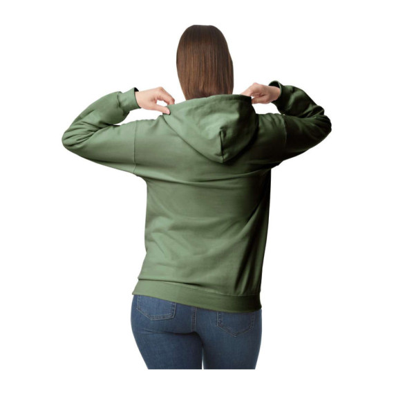 SOFTSTYLE® mikina s kapucí z fleecu střední gramáž