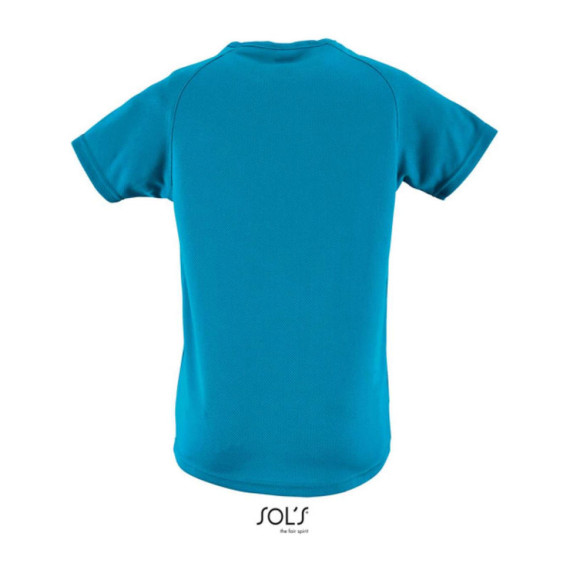 SOL'S Sporty Kids dětské tričko s raglánovými ruká