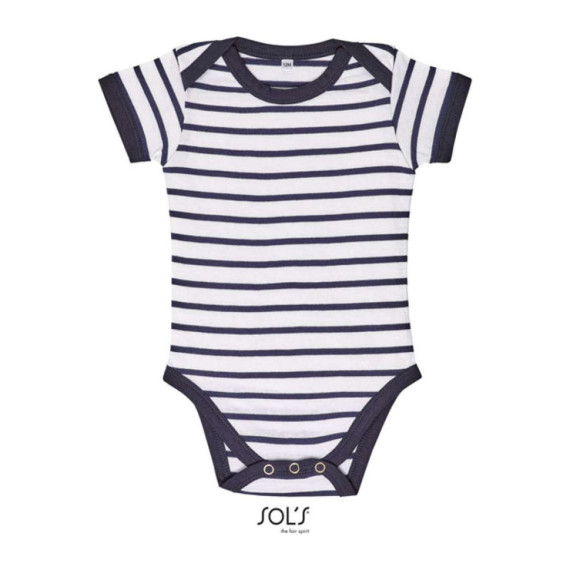 SOL'S Miles Baby proužkované body