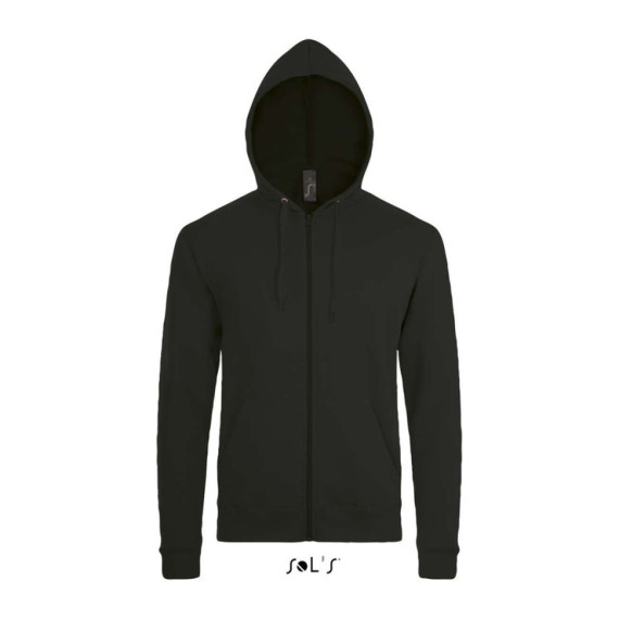 SOL'S Stone unisex rozepínací mikina s kapucí