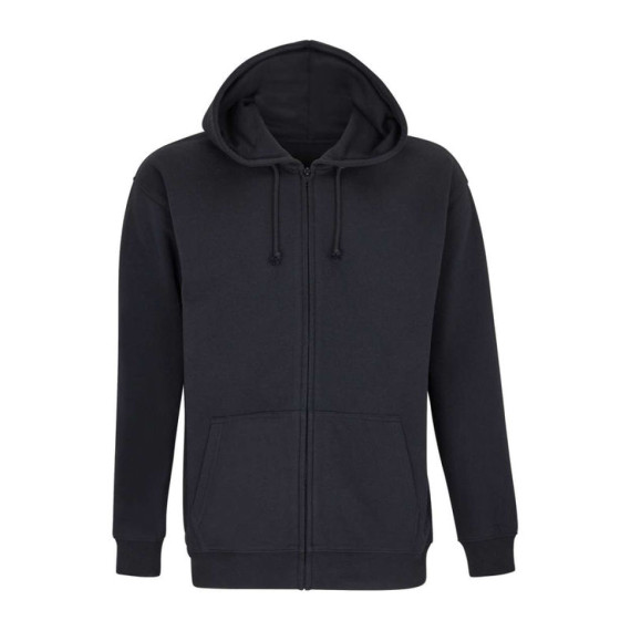 SOL'S Carter unisex mikina na celopropínací zip