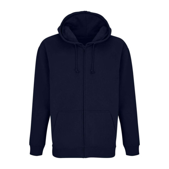 SOL'S Carter unisex mikina na celopropínací zip