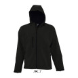 SOL'S Replay Men pánský softshell s kapucí