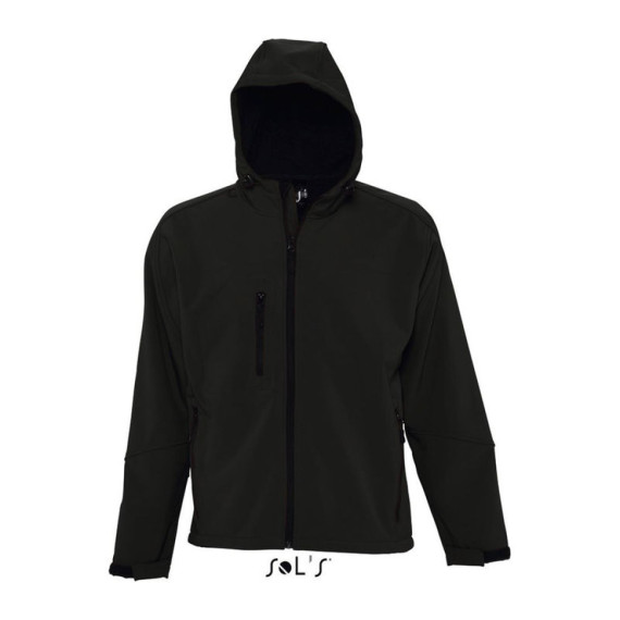 SOL'S Replay Men pánský softshell s kapucí
