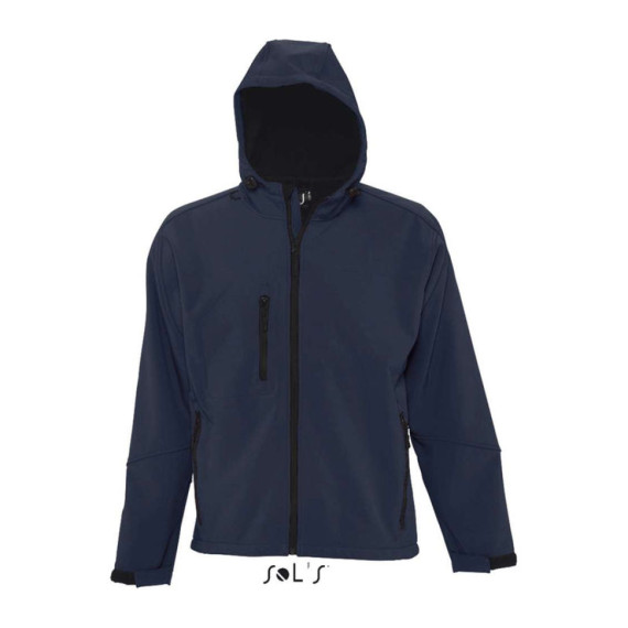 SOL'S Replay Men pánský softshell s kapucí