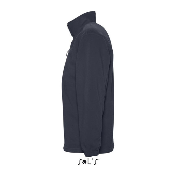 SOL'S Ness fleecová mikina s čtvrtinovým zipem