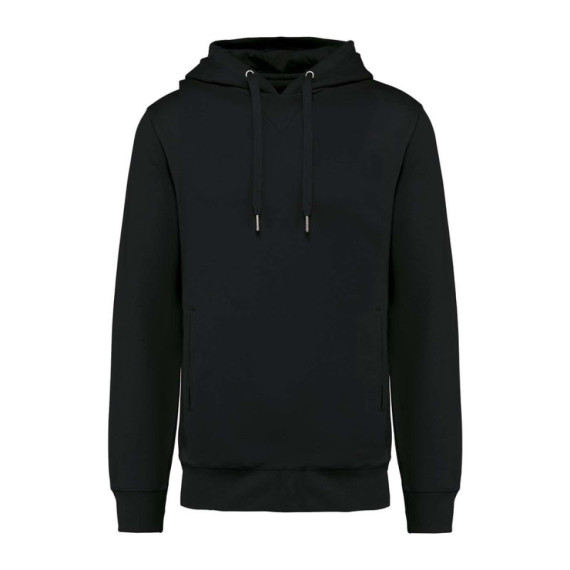 Unisex ekologická mikina s kapucí z francouzského