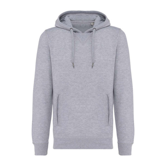 Unisex ekologická mikina s kapucí z francouzského