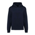 Unisex oversize mikina s kapucí a fleecovou podšív