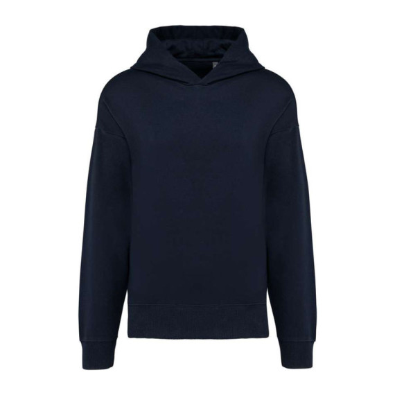 Unisex oversize mikina s kapucí a fleecovou podšív