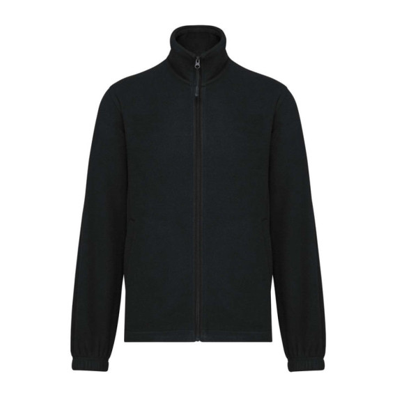 Unisex mikrofleecová bunda s elastickým lemem