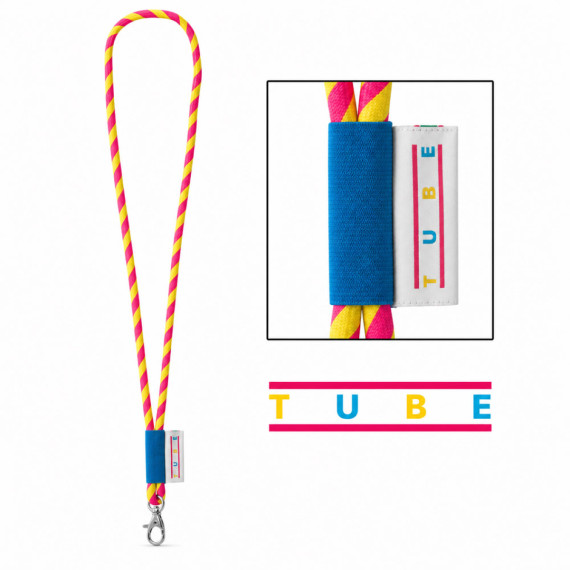 Tištěný vzorek Lanyard TUBE Long (Ø 7 mm)