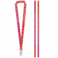 BRIGHTON S. Tištěný vzorek SET Lanyard SUBLIMATION Long II (20 mm) s karabinou 20 mm