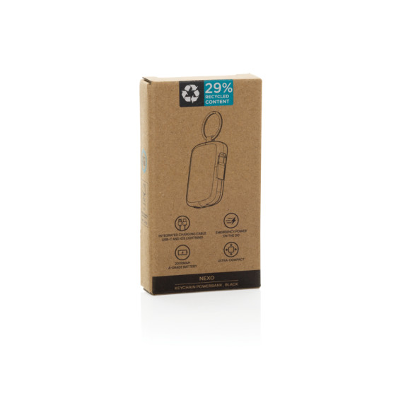 Powerbanka Nexo 20 000 mAh s integr. kabely z RCS
