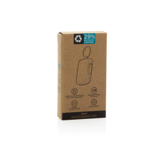 Powerbanka Nexo 20 000 mAh s integr. kabely z RCS