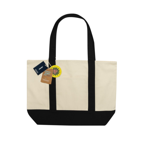 SHOP LOCAL AWARE™ taška Tote z recyklované bavlny 350 gsm.