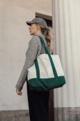 SHOP LOCAL AWARE™ taška Tote z recyklované bavlny 350 gsm.