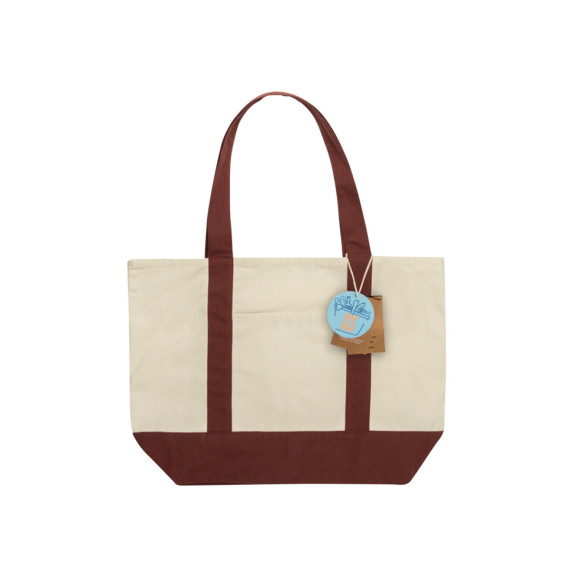 SHOP LOCAL AWARE™ taška Tote z recyklované bavlny 350 gsm.