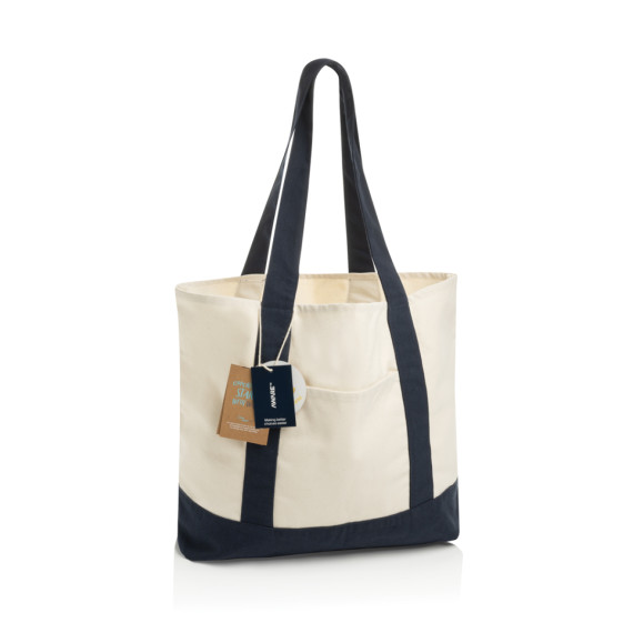 SHOP LOCAL AWARE™ taška Tote z recyklované bavlny 350 gsm.