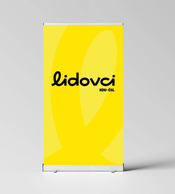 Rollup 120x200cm Lidovci