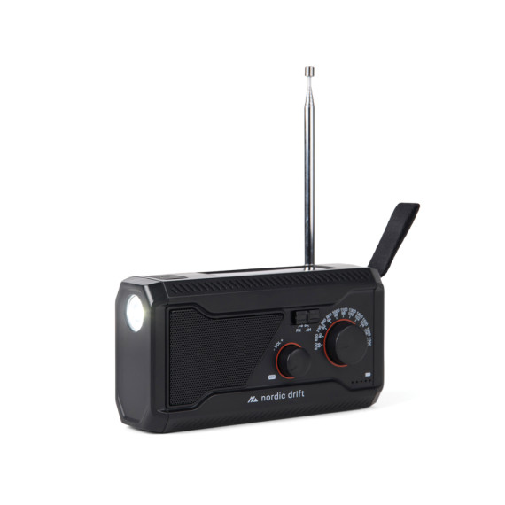 Multifunkční rádio Nordic Drift Titan IPX4 4000mAh