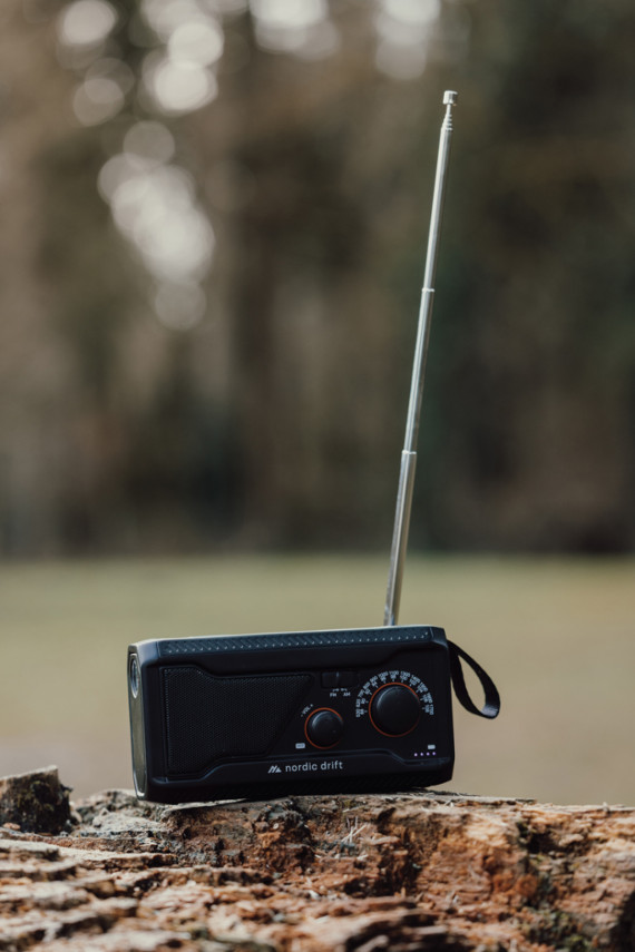 Multifunkční rádio Nordic Drift Titan IPX4 4000mAh