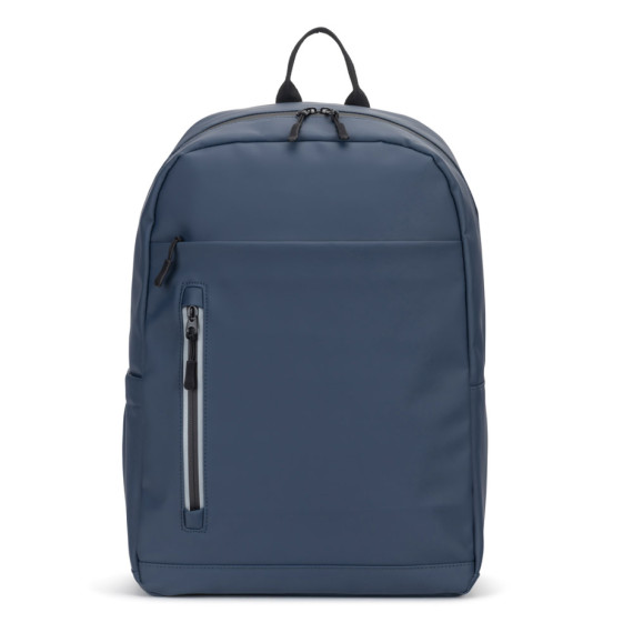 NOUMEA. Batoh na notebook z PU (16"), s voděodolnými zipy