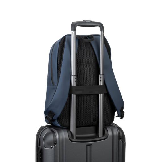 NOUMEA. Batoh na notebook z PU (16"), s voděodolnými zipy