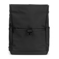 AZORES BAG. Batoh na notebook z PU (16"), s klopou zakrývající všechny přihrádky
