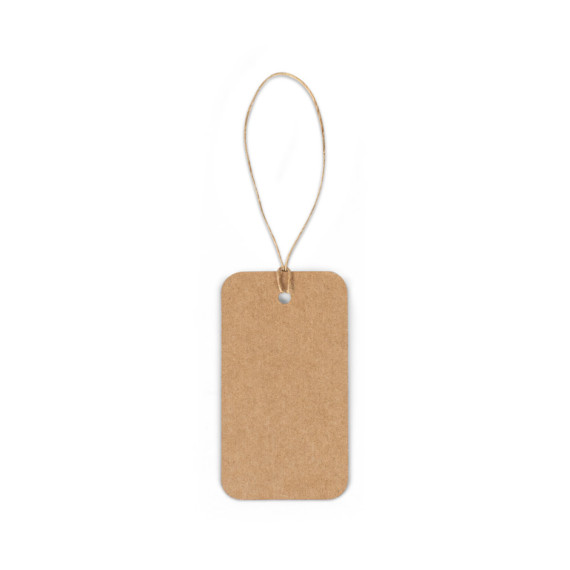 LABEL RECTANGULAR. Štítek vyrobený ze 100% recyklovaného papíru (700 g/m²) ve tvaru obdélníku