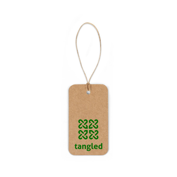 LABEL RECTANGULAR. Štítek vyrobený ze 100% recyklovaného papíru (700 g/m²) ve tvaru obdélníku
