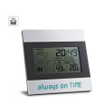 DENE. Stolní meteostanice s hliníkovou a ABS LCD obrazovkou