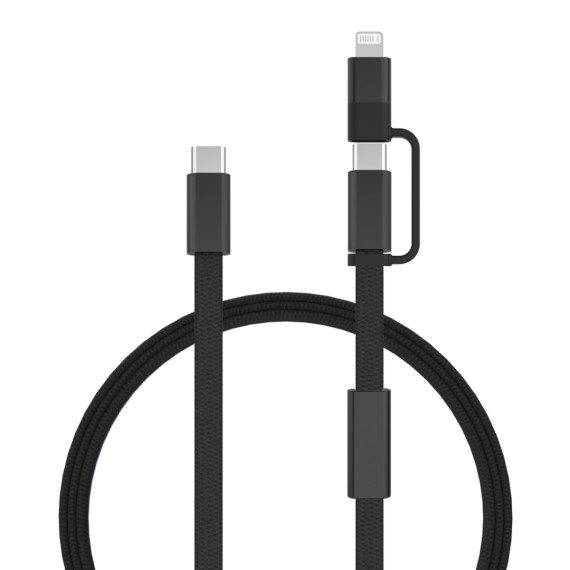 Rychlonabíjecí kabel Arc 2 v 1 z RCS 60W 120 cm