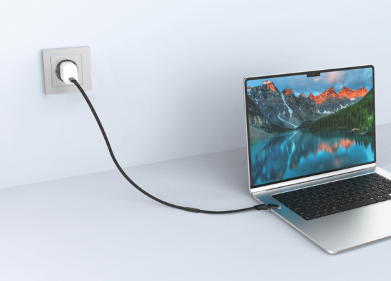 Rychlonabíjecí kabel Arc 2 v 1 z RCS 60W 120 cm
