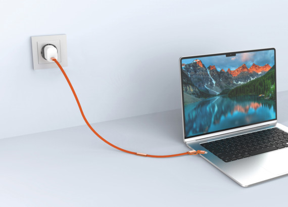 Rychlonabíjecí kabel Arc 2 v 1 z RCS 60W 120 cm