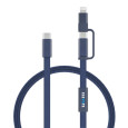 Rychlonabíjecí kabel Arc 2 v 1 z RCS 60W 120 cm
