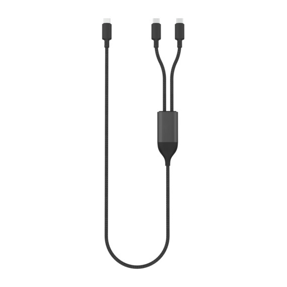 Nabíjecí kabel Terra 100W Dual USB-C z RCS