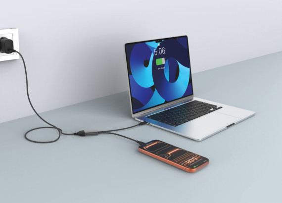 Nabíjecí kabel Terra 100W Dual USB-C z RCS