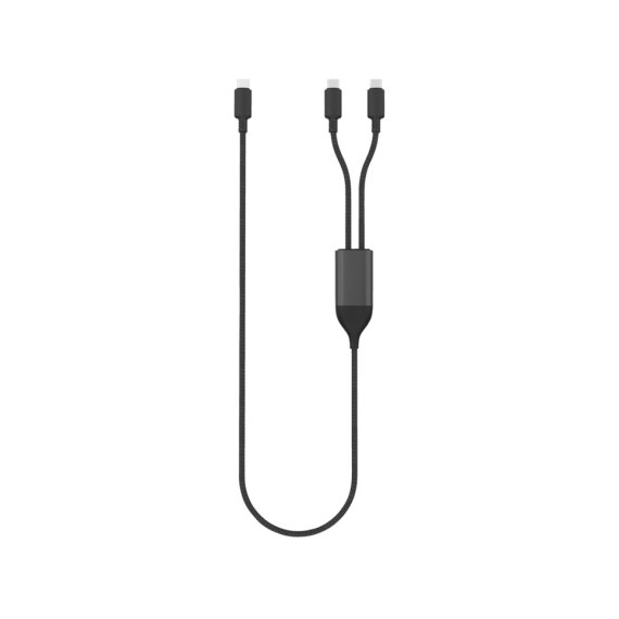 Nabíjecí kabel Terra 100W Dual USB-C z RCS