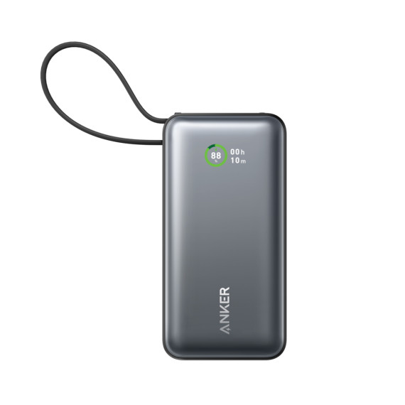 Powerbanka Anker Nano 30 W, s integrovaným kabelem USB-C