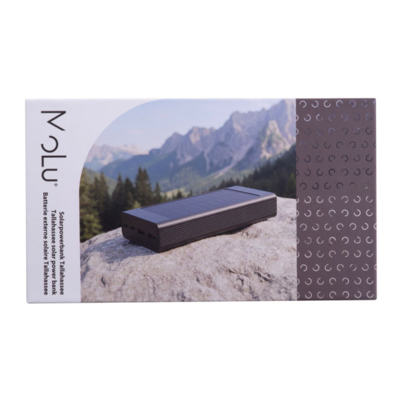 MoLu solární powerbanka Tallahassee 20.000 mAh