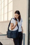 Polstrovaná crossbody taška KENTO URBAN RCS z recyklovanéh